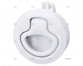 FECHADURA ENCASTRADO FLUSH PULL BRANCO P SOUTHCO