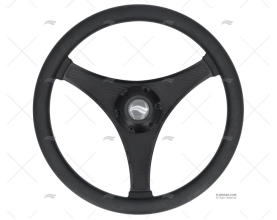 STEERING WHEEL VR04 350mm BLACK IMNASA