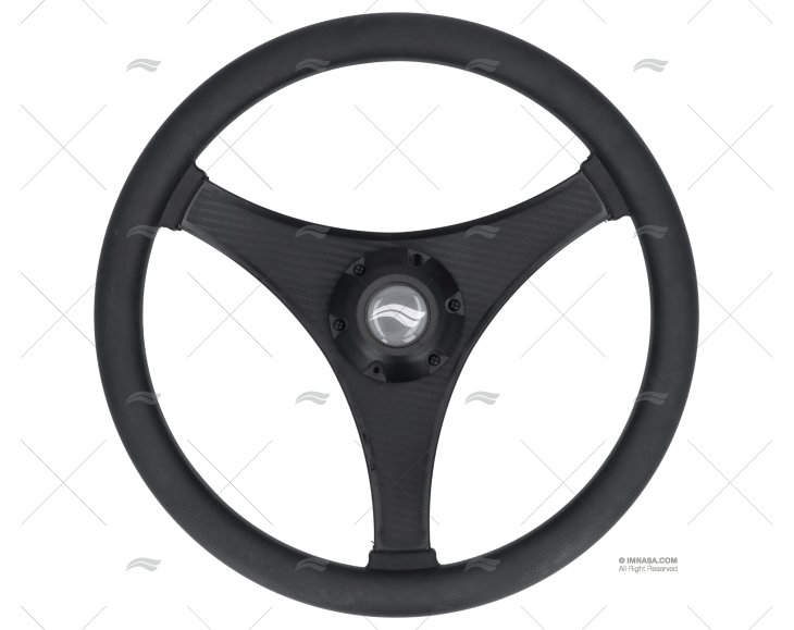 STEERING WHEEL VR04 350mm BLACK IMNASA