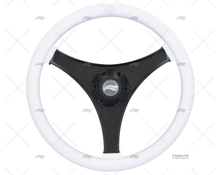 STEERING WHEEL VR04 350mm WHITE IMNASA