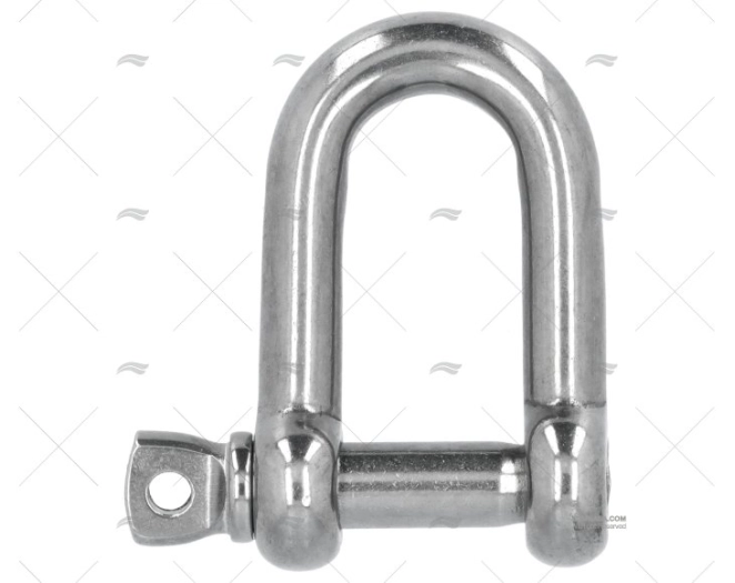 SHACKLE 'D' 12mm S.S.