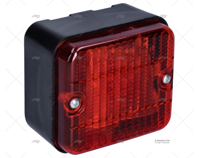 LUZ POSICION STD ROJA 80x70x55mm