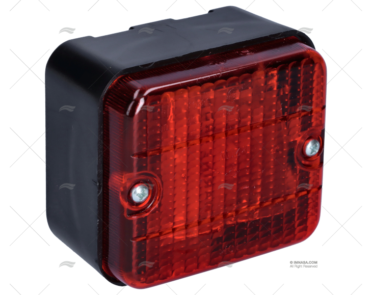 LUZ POSICION STD ROJA 80x70x55mm