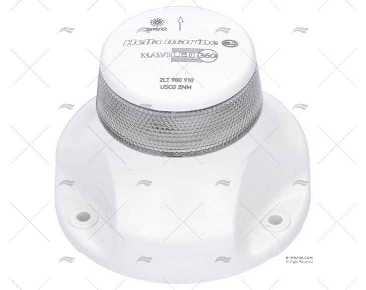 FEU TOUT HORIZON BLANC 360 PRO BLANC HELLA MARINE