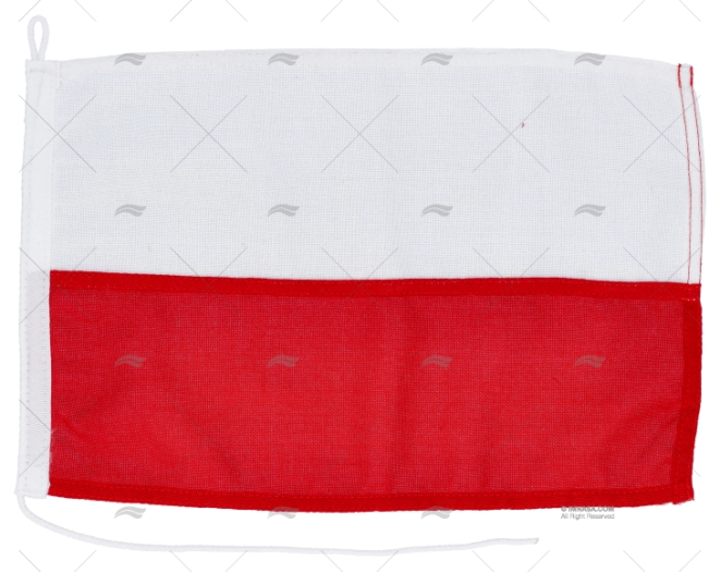 BANDERA POLONIA      30x 20cm ADRIA BANDIERE