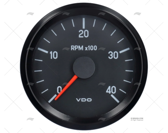 TACHOMETER VDO INT 4000 12V 80D