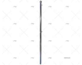 ASTA BANDERA INOX SS304 MAGNETICA 852mm