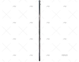 ASTA BANDERA INOX SS304 MAGNETICA 1032mm