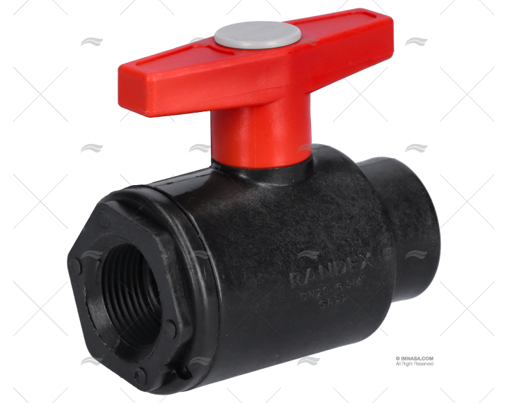 BALL VALVE 2 WAYS PPG 3/4" RANDEX IBERICA