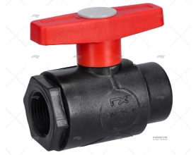 BALL VALVE 2 WAYS PPG 1"