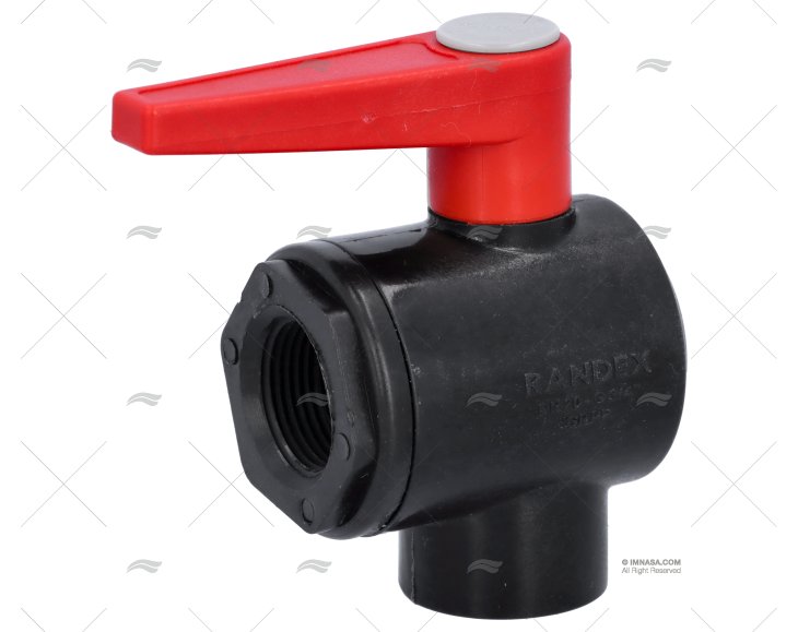 BALL VALVE 2 ANGLE WAYS  PPG 3/4" RANDEX IBERICA