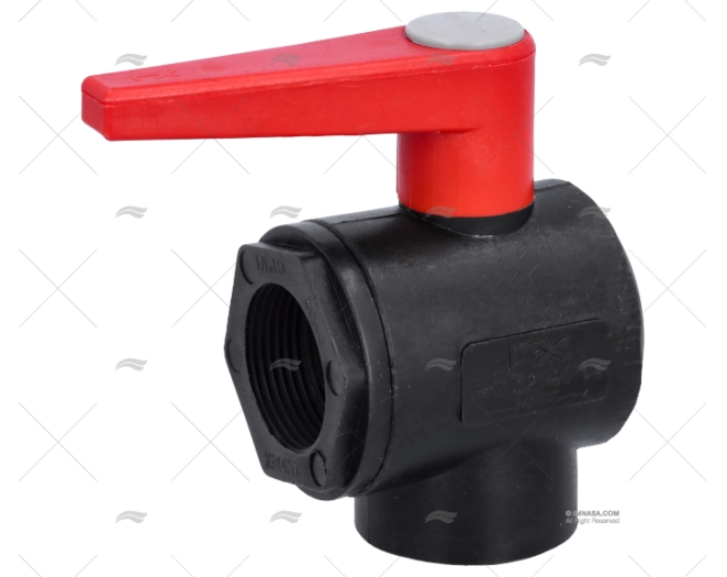 BALL VALVE 2 ANGLE WAYS  PPG 1"1/4 RANDEX IBERICA