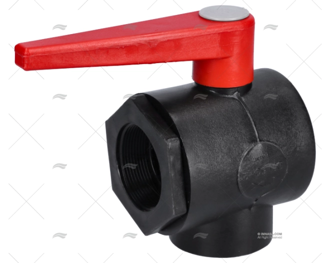 BALL VALVE 2 ANGLE WAYS  PPG 2"