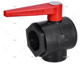 BALL VALVE 2 ANGLE WAYS  PPG 2"