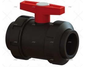 BALL VALVE DOUBLE UNION BSP  PPG 1/2" RANDEX IBERICA