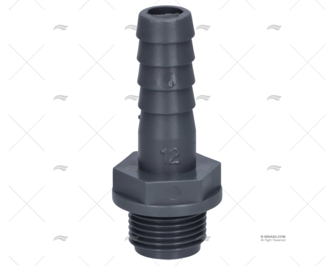 STRAIGHT HOSE NOZZLE 3/8" DIAM 12mm RANDEX IBERICA