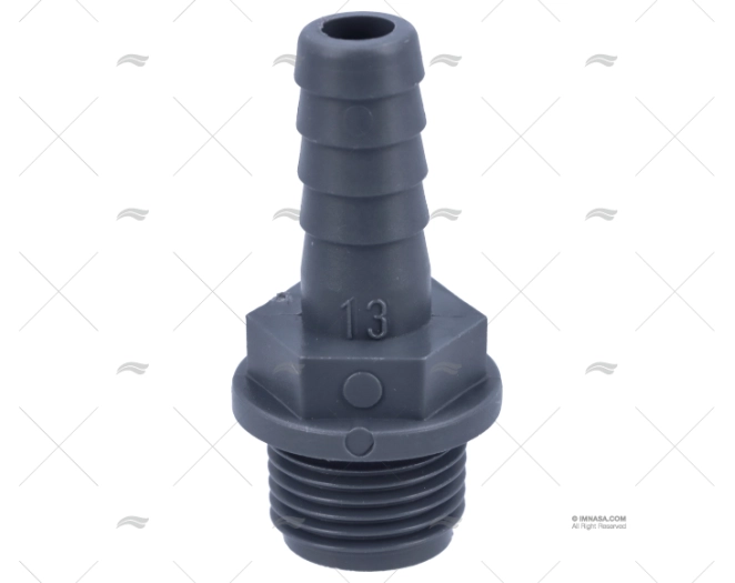 STRAIGHT HOSE NOZZLE 1/2" DIAM 13mm RANDEX IBERICA