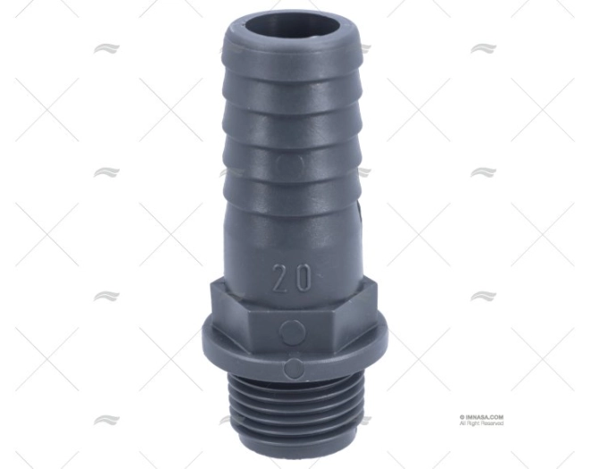 STRAIGHT HOSE NOZZLE 1/2" DIAM 20mm RANDEX IBERICA