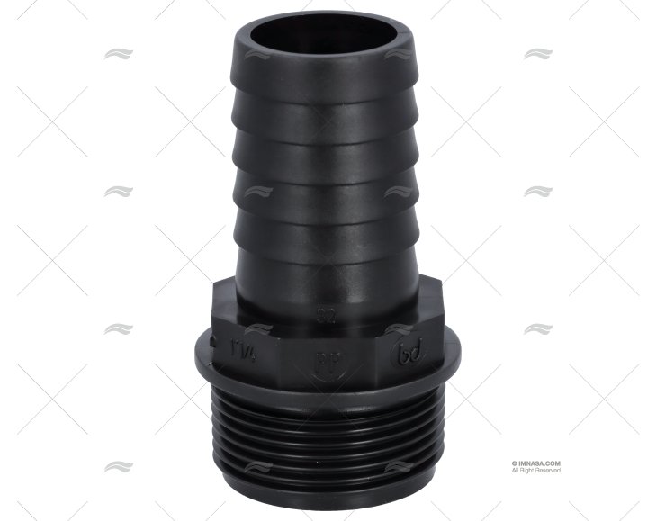 STRAIGHT HOSE NOZZLE 1"1/4 DIAM 32mm RANDEX IBERICA