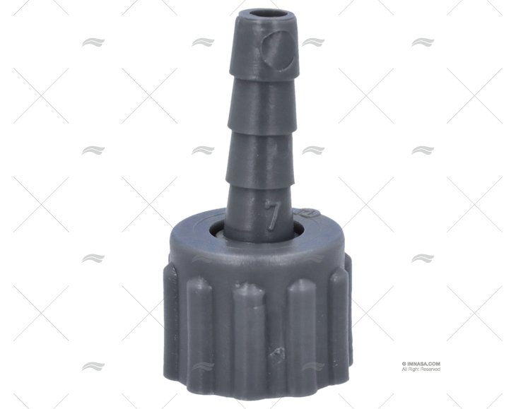 STRAIGHT HOSE NOZZLE 1/4" DIAM 7mm RANDEX IBERICA