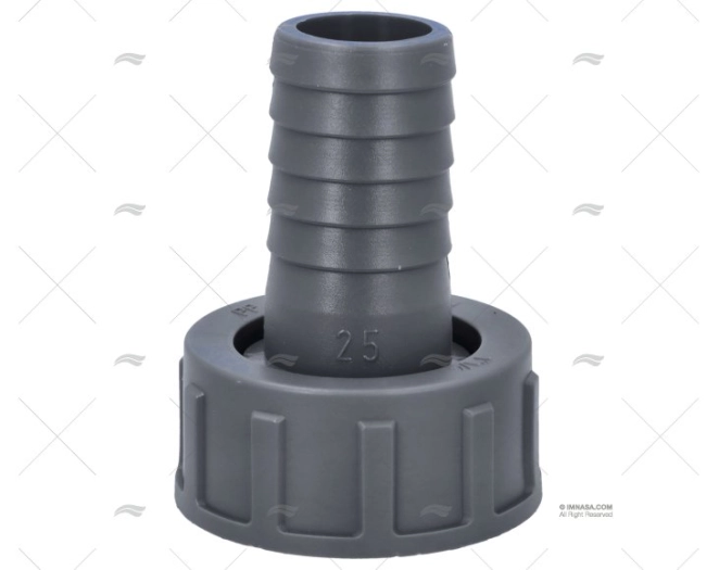 STRAIGHT HOSE NOZZLE 1"1/4 DIAM 25mm RANDEX IBERICA