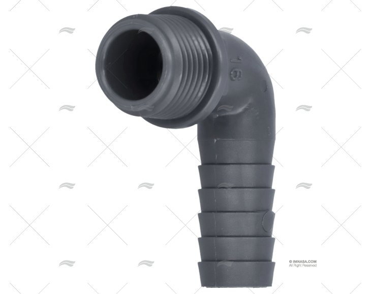 ELBOW HOSE NOZZLE 1/2" DIAM 16mm RANDEX IBERICA