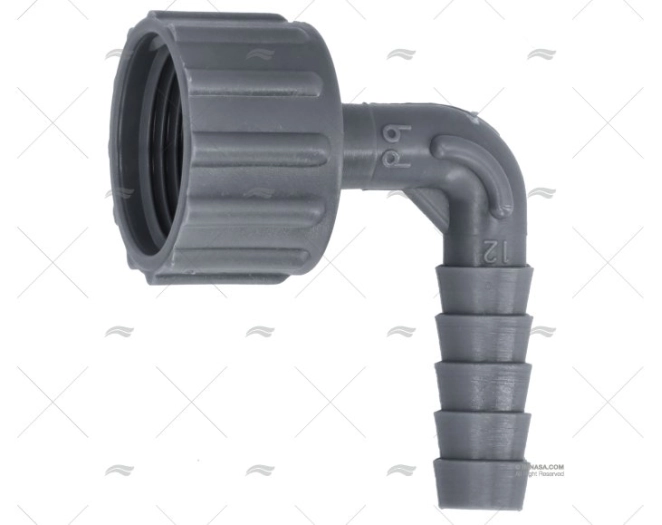 ELBOW HOSE NOZZLE 3/4" DIAM 12mm RANDEX IBERICA