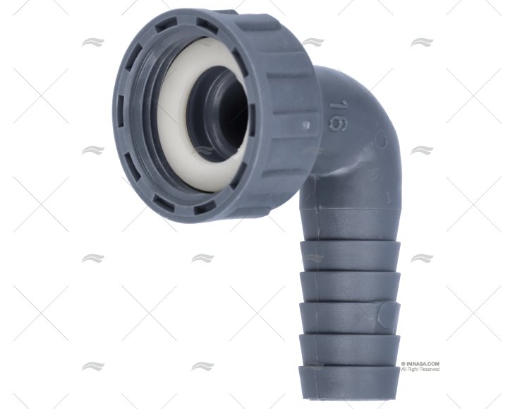 ELBOW HOSE NOZZLE 3/4" DIAM 16mm RANDEX IBERICA