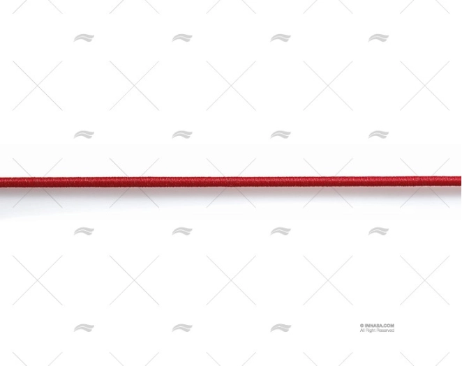 CORDON ELASTICO ROJO DIAM 2.5mm PRYM