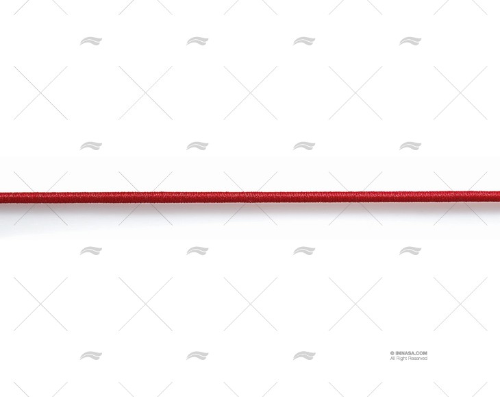 CORDON ELASTICO ROJO DIAM 2.5mm PRYM