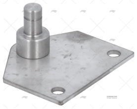 SOPORTE PLANO 58x48mm C/TORNILLO INOX M8