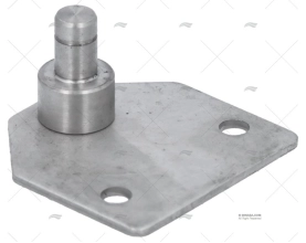 SOPORTE PLANO 45x35mm C/TORNILLO INOX M8