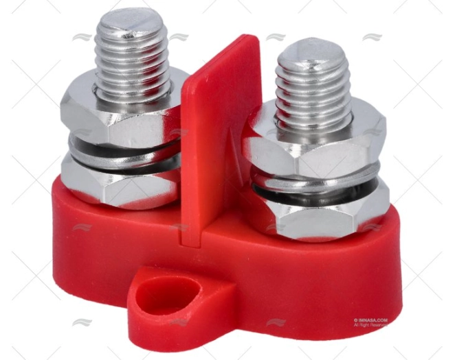 TERMINAL ELEC. ROUGE M10 DOUBLE A/SEPARA