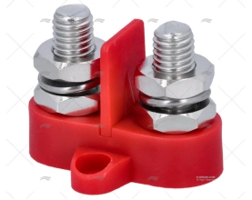 TERMINAL ELEC. ROUGE M10 DOUBLE A/SEPARA