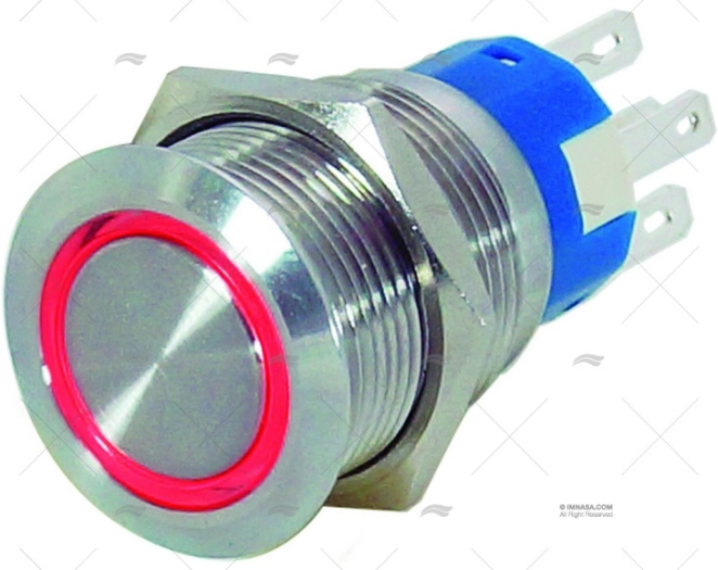 INTERRUPTOR ON-OFF 12V CON LED ROJO 5A