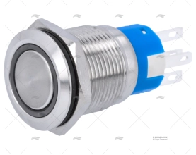 INTERRUPTOR ON-OFF 12V CON LED AZUL 5A