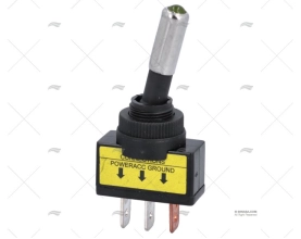 INT. ON-OFF 20A/12V/3PIN LUZ AMARIL