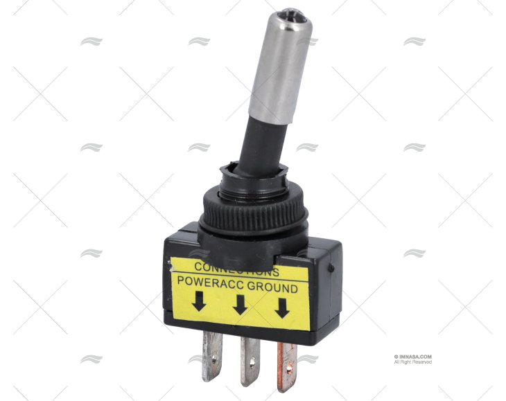 INT. ON-OFF 20A/12V/3PIN LUZ AZUL