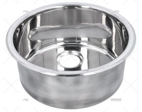 EVIER CYLINDRIQUE INOX SS 304 134mm