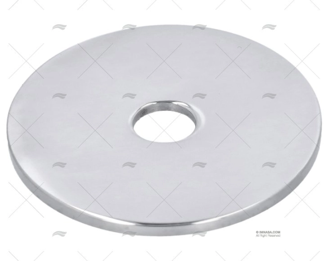 BASE REDONDA INOX SS 316 50.8mm