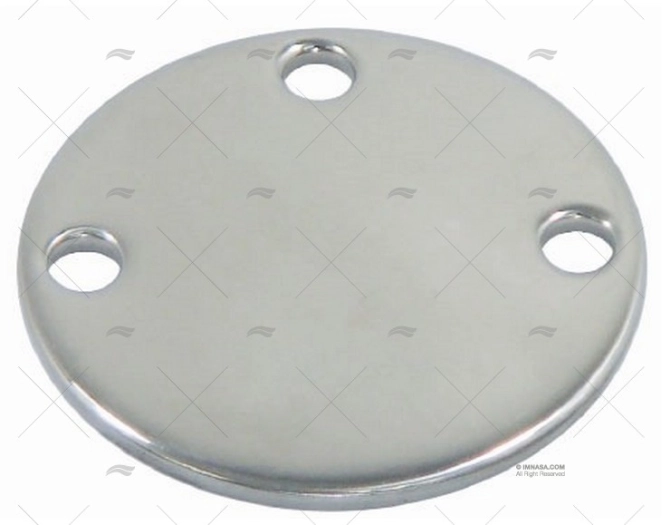 BASE REDONDA INOX SS 316 60mm