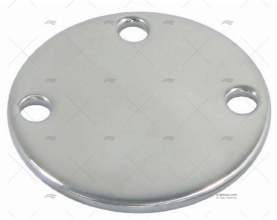 BASE REDONDA INOX SS 316 60mm