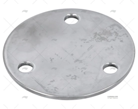 BASE REDONDA INOX SS 316 73mm