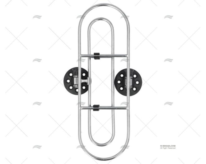 SOPORTE INOX P/DEFENSAS 315X105mm