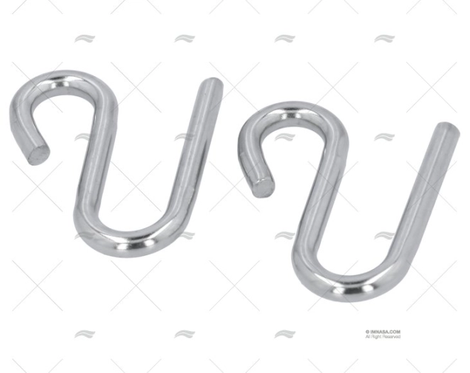 S HOOK SS 8mm (2u)