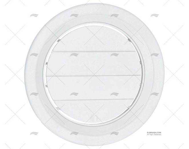 PVC CEILING VENT FLUSH DIAM 190mm