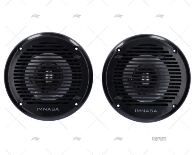 SET LOUDSPEAKER 166mm LED 80W BLACK