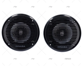 SET LOUDSPEAKER 166mm LED 80W BLACK