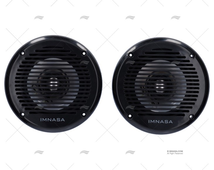 ALTAVOZ 2Ud. 80W 166mm IP44 NEGRO LED