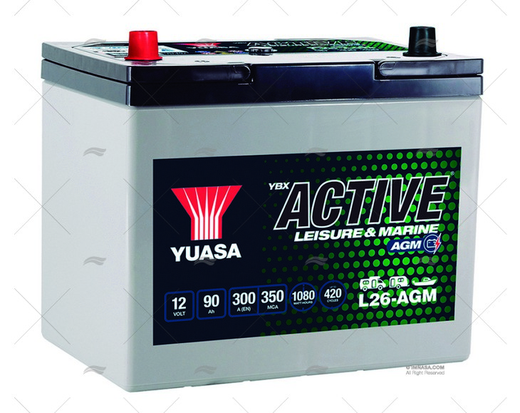 AGM BATTERY GS 90A-300 YUASA